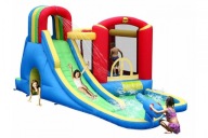 Dmuchaniec Dmuchana zjeżdżalnia wodna z armatką - Happy Hop