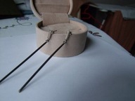 Kolczyki srebrne długie