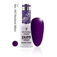 Lakier hybrydowy baza Victoria Vynn Odcienie fioletu Positive Vibes