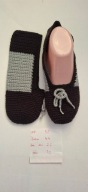 M 31 Kapcie balerinki handmade roz.44 NOWE ręcznie robione
