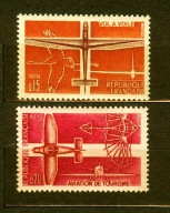 FRANCJA ** SZYBOWCE Mi 1394-95