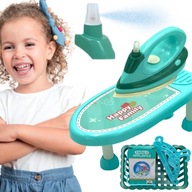 Zestaw do prasowania 2w1 dla dzieci – deska żelazko kosz na pranie WOOPIE