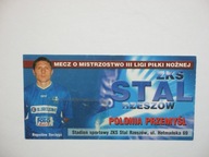 STAL RZESZÓW - POLONIA PRZEMYŚL bilet