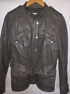 Kurtka letnia skórzana 38 skóra naturalna ramoneska