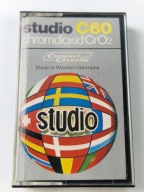 STUDIO C60 CHROMDIOXID CrO2 KASETA MAGNETOFONOWA