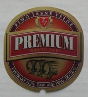 ETYKIETA PIWO JASNE PEŁNE PREMIUM MOCNE BROWAR KRAJAN NAKŁO