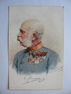 AUSTRO-WĘGRY CESARZ FRANCISZEK JÓZEF I przedwojenna POCZTÓWKA