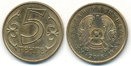 Kazachstan 5 Tenge - 2018r ... Monety