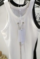 IMPERIAL biała bokserka oraz NASZYJNIK r.S/M