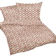 pościel z flaneli 220x240 +2x50x60 +4x40x40 guzik F 129 mozaika gratis torb