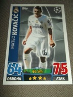 MATCH ATTAX 2015-2016 REAL MADRYT Mateo Kovacić 82