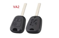 Obudowa Pilot Kluczyk do PEUGEOT 107 207 307 406 + Logo