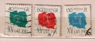 Fi: 964-966 - kasowane (w foliowej obwolucie) z roku 1959