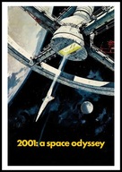 A2 PLAKAT FILMOWY FILM 2001 ODYSEJA KOSMICZNA, 2001 A SPACE ODYSSEY (1968)