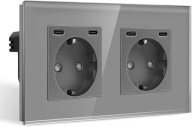 Gniazdo podwójne CNBINGO z 4 x typem C -port USB 20 W, szybkie ładowanie