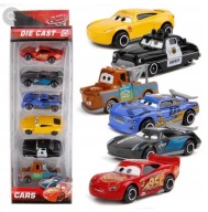 SAMOCHODY Z BAJKI CARS POJAZDY AUTA ZESTAW 12 SAMOCHODÓW 12w1 ZYGZAK ZŁOMEK