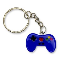 Brelok GAMINGOWY Kontroler Pad Xbox Zawieszka Prezent DO KLUCZY Niebieski