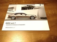 BMW F01 F02 serii 7 siódemka 7 seria 2010 j.Polski