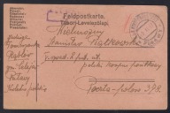 Kartka do żołnierza Legionów Polskich. Czytaj opis.