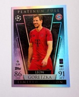 TOPPS MATCH ATTAX 2025 PLATINUM PULL LIMITED EDITION Goretzka BAYERN LE PL7