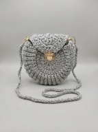 Ręcznie robiona torebka OREO na szydełku