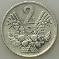 PRL - 2 złote 1974 - Jagody - ładne