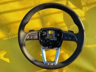 AUDI A4 A5 8W0 S4 S5 KOMPLETNA KIEROWNICA ORYGINALNA ŁOPATKI S-LINE