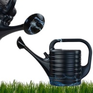 PROMOCJA! KONEWKA CZARNA 10L DO OGRODU ZRASZANIA Z SITKIEM LEKKA ANTRACYT