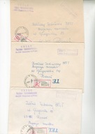 "R"Każmierz k.Poznania-trzy ciekawe koperty