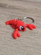 Breloczek Homar 3d - Brelok Druk3d fidget Keychain mixGadzet