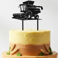 topper na tort dekoracja urodziny WYBÓR KOLORÓW KOMBAJN!!!!