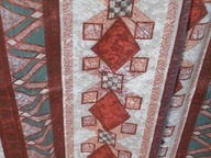 KRÓTKIE SZEROKIE ZASŁONY BAWEŁNIANE KOMPLET 2 SZTUKI KOLOROWE