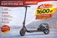 Skuter elektryczny 750 w składany zasięg 40 km