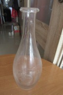 ŁADNY DUŻY WAZON - BUTELKA SZKŁO