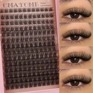 Rzęsy bondingowe 168szt od 8-16mm PREMIUM przedłużanie rzęs