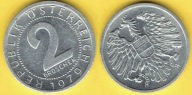 AUSTRIA 2 Groschen 1979 r.