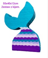 Piniata Ogon Syreny / Syrenka / Ariel XXL. Zestaw z kijem.
