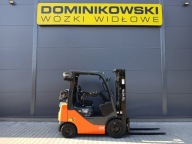 WÓZEK WIDŁOWY TOYOTA 02-8FGF18 2019R. LPG TRIPLEX WYNAJEM SPRZEDAŻ SERWIS