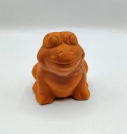 Stara ŻABA surowa ceramika, ładna figurka