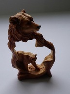 Niedżwiadki, misie - ciekawa ozdoba, figurka pamiątka z Wisły