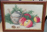 71. Obraz haft krzyżykowy