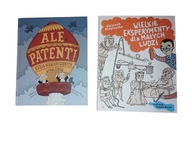 ZESTAW Ale patent! i Wielkie eksperymenty dla małych ludzi + GRATIS