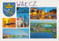 WAŁCZ - Z LOTU PTAKA - RYNEK - HERB