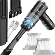 ODKURZACZ BEZPRZEWODOWY SAMOCHODOWY AKUMULATOROWY +2 FILTRY + SSAWKI