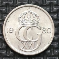 *SZWECJA [0073]*10 ore 1980 (SVERIGE) Król Karol XVI Gustaw Korona Monogram