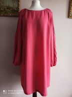 CYNTHIA ROWLEY SUKIENKA swobodna plisy mereżka 42