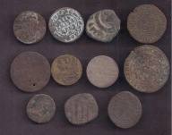 Stare Monety - ciekawy zestaw - miks - 11 monet