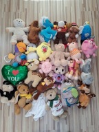 Zestaw maskotek 25szt Średnie 10-20cm 818