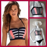 Bikini Kangaroos 36B 75B Góra TOP paski S strój kąpielowy biustonosz