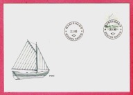 Aland 1986, FDC statki, łodzie rybackie